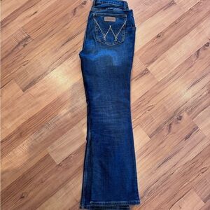 Wrangler Indigo Wide Leg Jeans